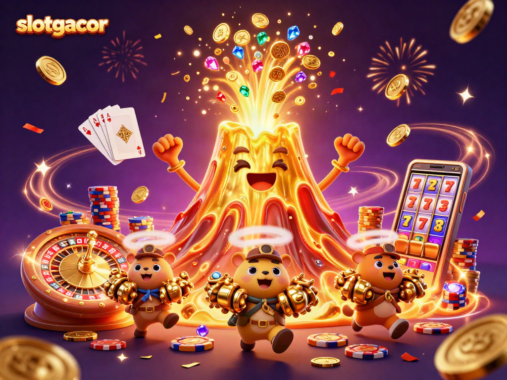 Engage with slotgacor as the erupting volcano grants treasure to fleeing explorers.